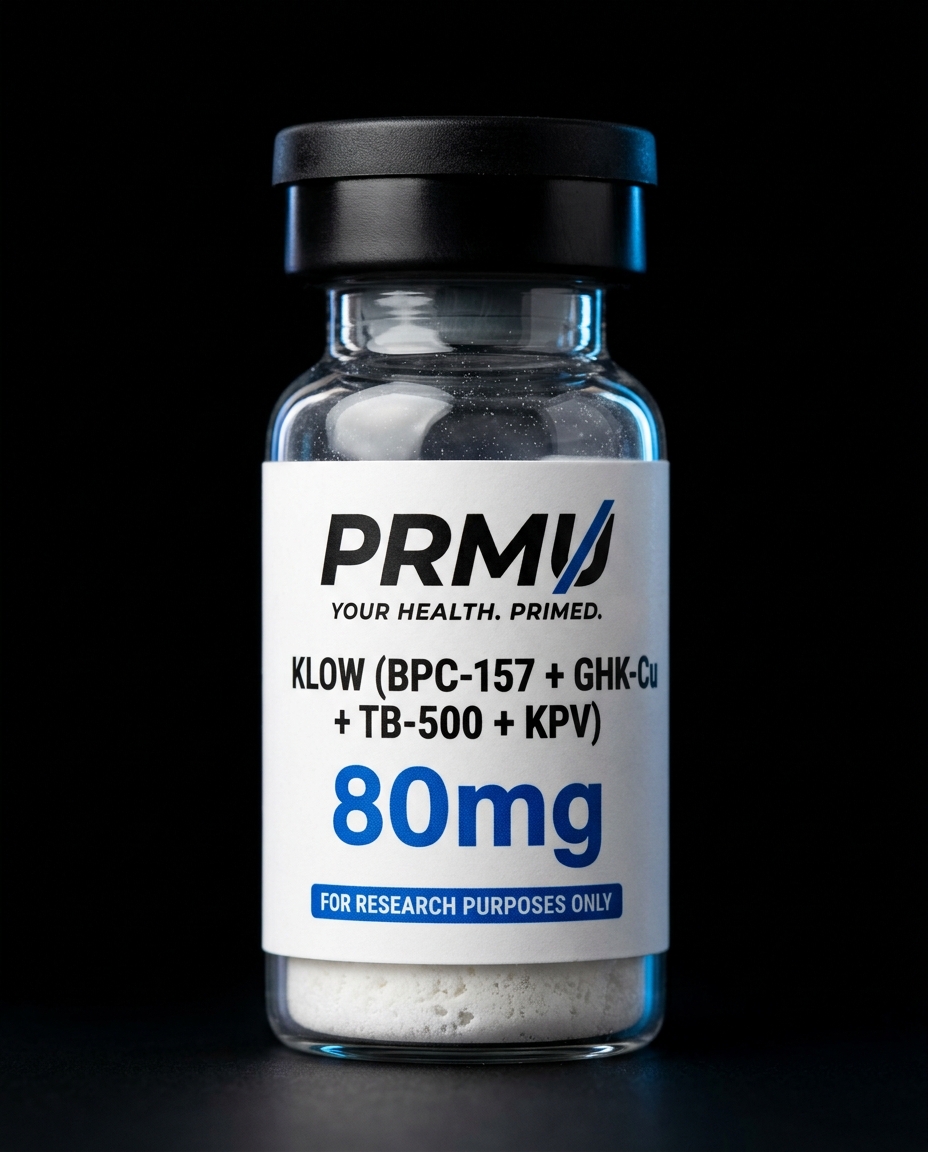 KLOW (BPC-157 + GHK-Cu + TB-500 + KPV)